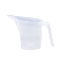 1000ML końcówka usta plastikowy dzbanek miarowy kubek z podziałką gotowanie kuchnia przybory piekarnicze 4